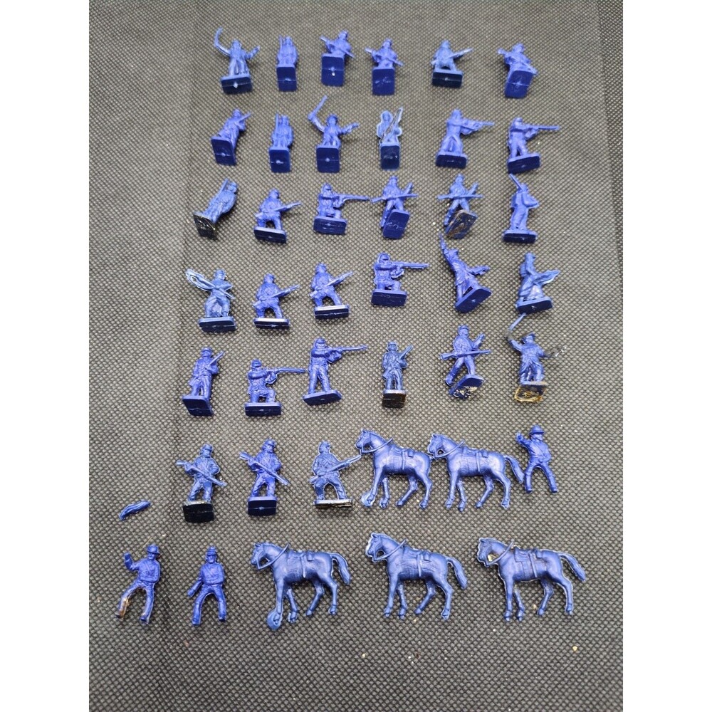 (36) Civil War Miniatures 1/72 Scale